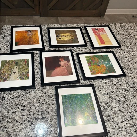 Framed Art Print Collection - Gustav Klimt - Picture 2 of 5